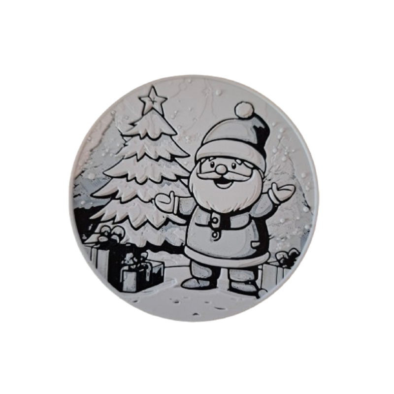 Untersetzer "Weihnachtsmann"