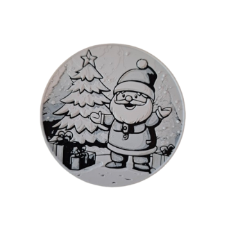 Untersetzer "Weihnachtsmann"