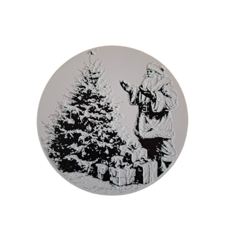 Untersetzer "Weihnachtsmann"