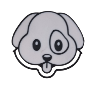 Büroklammer "Hund"