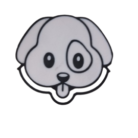 Büroklammer "Hund"