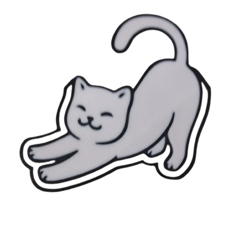 Büroklammer "Katze"