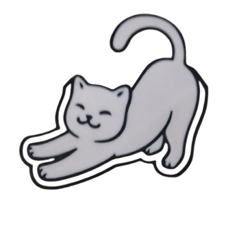 Büroklammer "Katze"