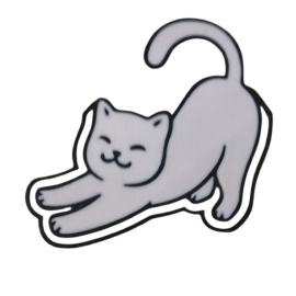 Büroklammer "Katze"