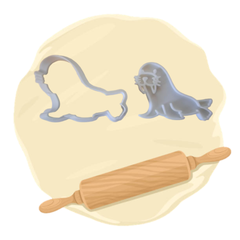 Keksausstecher "Walross"