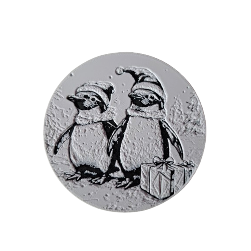 Untersetzer "Pinguine"