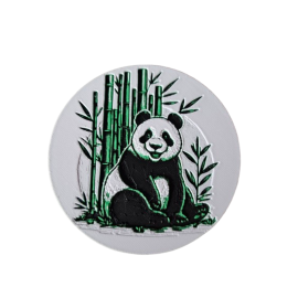 Untersetzer "Panda lachend"