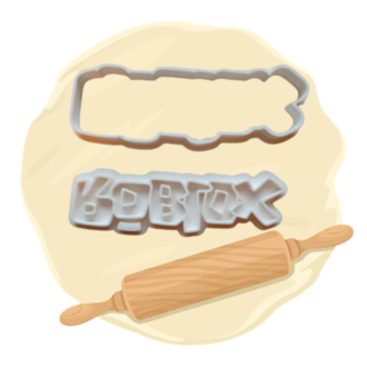 Keksausstecher "Roblox"
