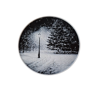 Untersetzer "Laterne in der Nacht"
