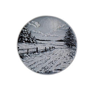 Untersetzer "Sonnenschein im Schnee"