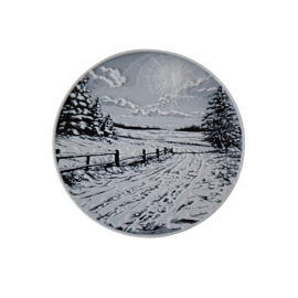 Untersetzer "Sonnenschein im Schnee"