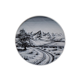 Untersetzer "Landschaft Berge"