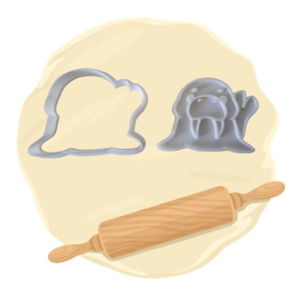 Keksausstecher "Walross"