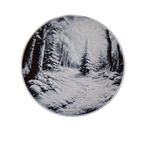 Untersetzer "Waldschnee"