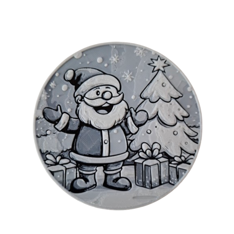 Untersetzer "Weihnachtsmann"