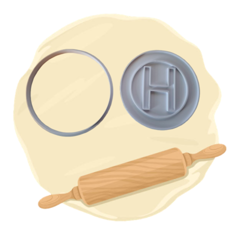 Keksausstecher "Haltestelle Schild"