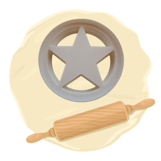 Keksausstecher "Sheriffstern"
