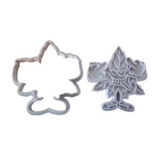 Keksausstecher "Hanfblatt"