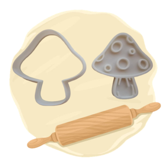 Keksausstecher "Pilz"