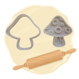 Keksausstecher "Pilz"