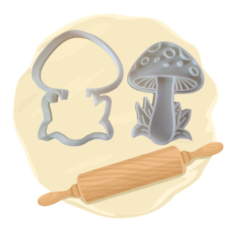 Keksausstecher "Pilz"