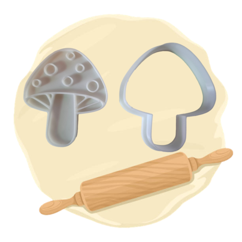 Keksausstecher "Pilz"
