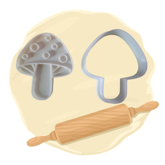 Keksausstecher "Pilz"