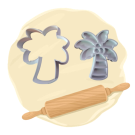 Keksausstecher "Palme"