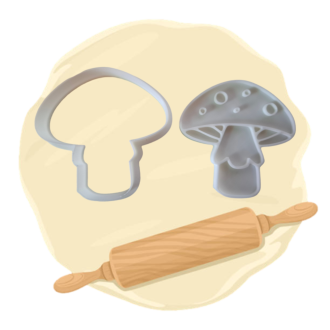 Keksausstecher "Pilz"