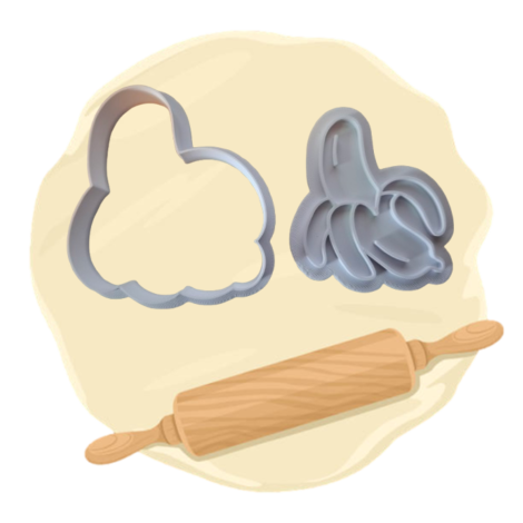 Keksausstecher "Banane"