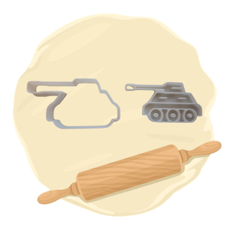 Keksausstecher "Panzer"