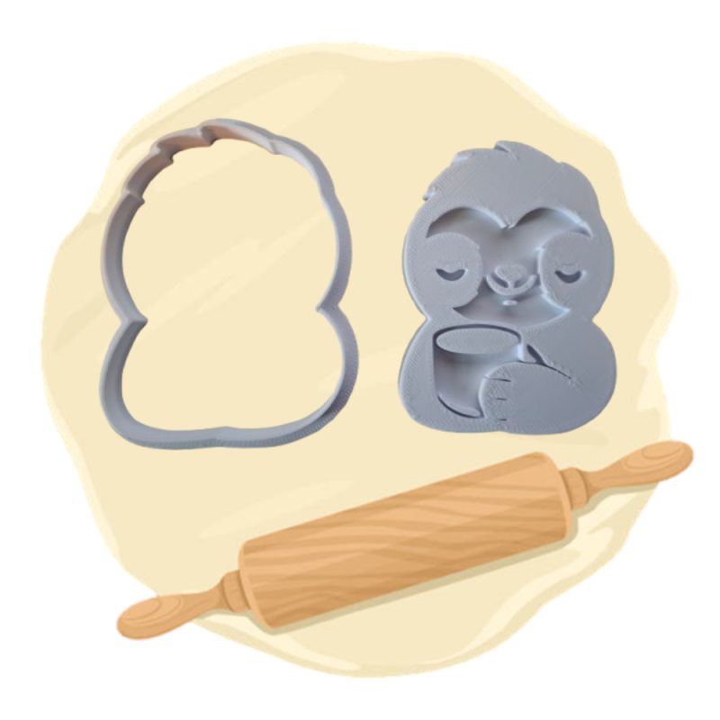 Keksausstecher "Faultier"