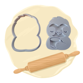 Keksausstecher "Faultier"