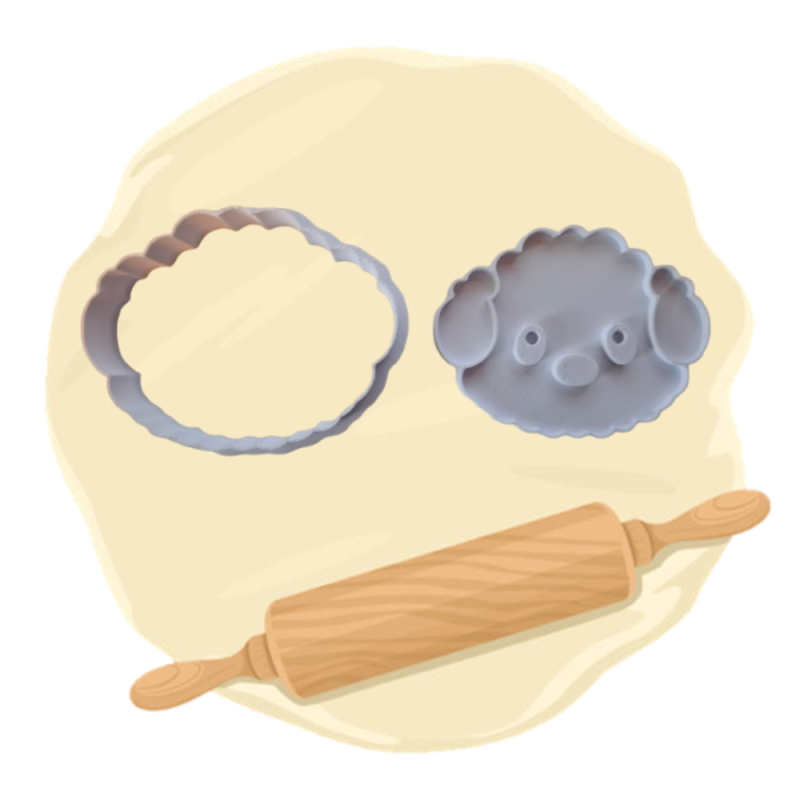 Keksausstecher "Hundekopf"