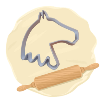 Keksausstecher "Pferd"