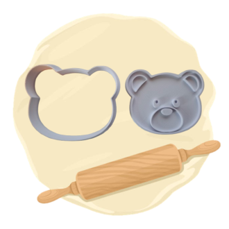 Keksausstecher "Teddy Kopf"