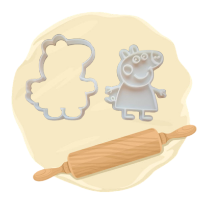 Keksausstecher Peppa Wutz