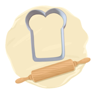 Keksausstecher "Toast"