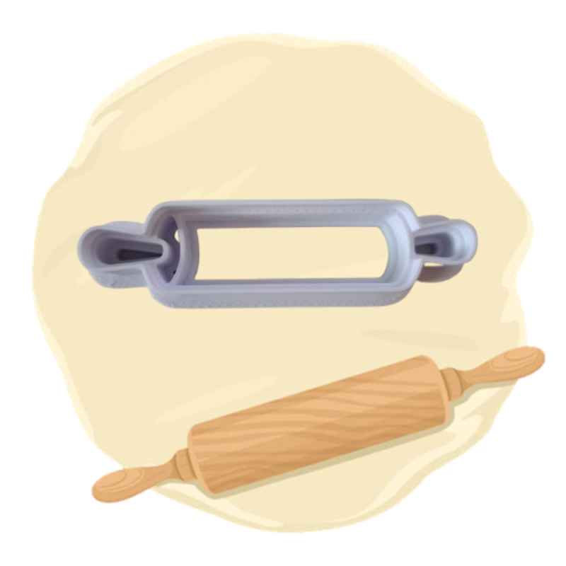 Keksausstecher "Teigrolle"