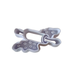 Keksausstecher "Teigrolle mit Teig"