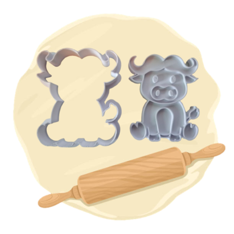 Keksausstecher "Büffel"