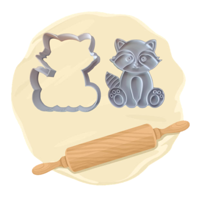 Keksausstecher "Waschbär"