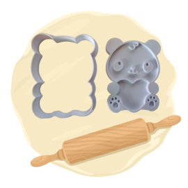 Keksausstecher "Teddy mit Herz"