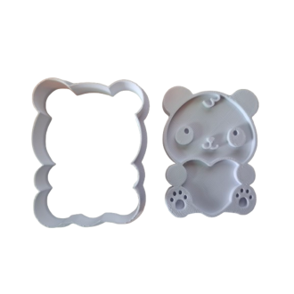 Keksausstecher "Teddy mit Herz"