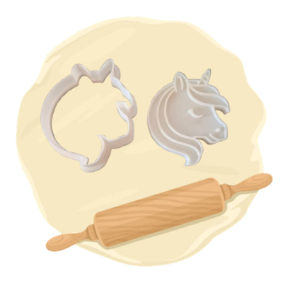Keksausstecher Einhorn