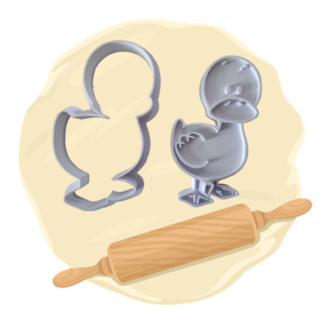 Keksausstecher "Ente"