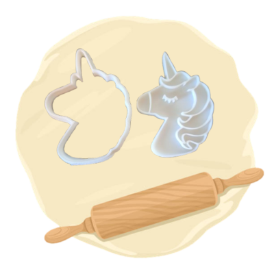 Keksausstecher Einhorn