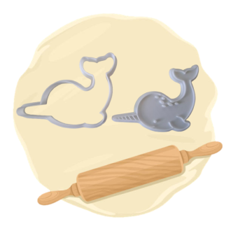 Keksausstecher "Wal"