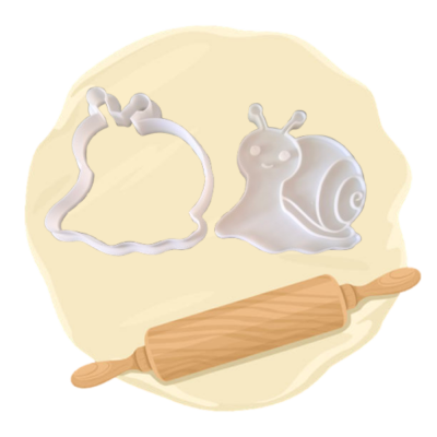 Keksausstecher Schnecke