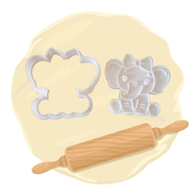 Keksausstecher Elefant
